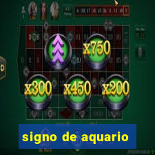 signo de aquario